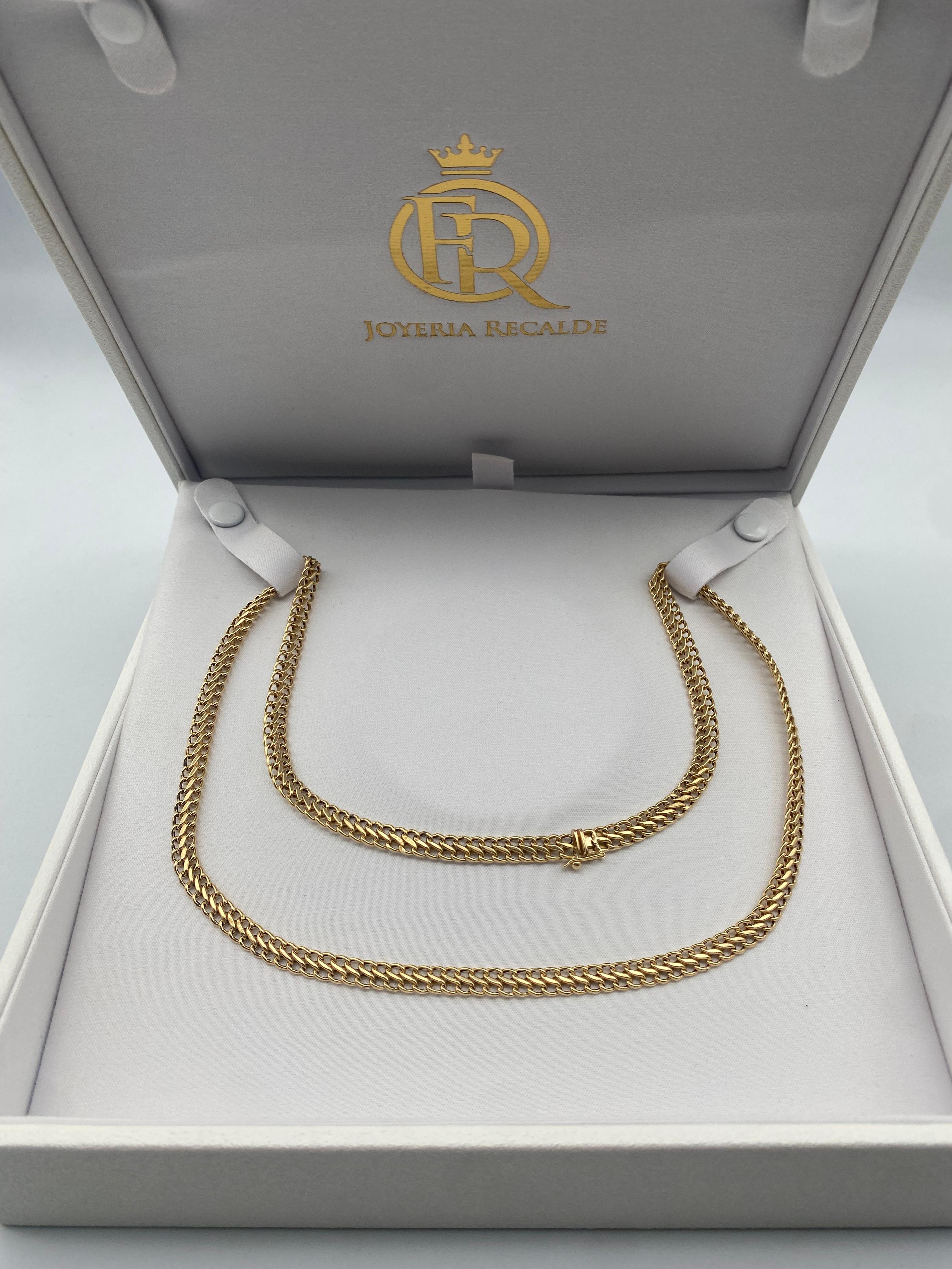 Cadena en oro amarillo