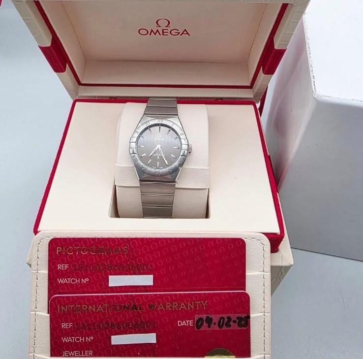 Omega Reloj Omega Constellation para dama de 28mm