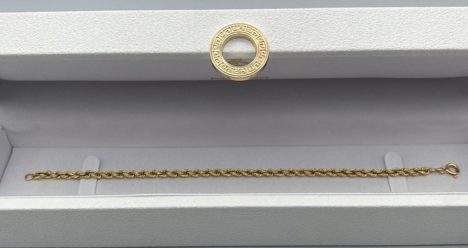 Pulsera en oro amarillo
