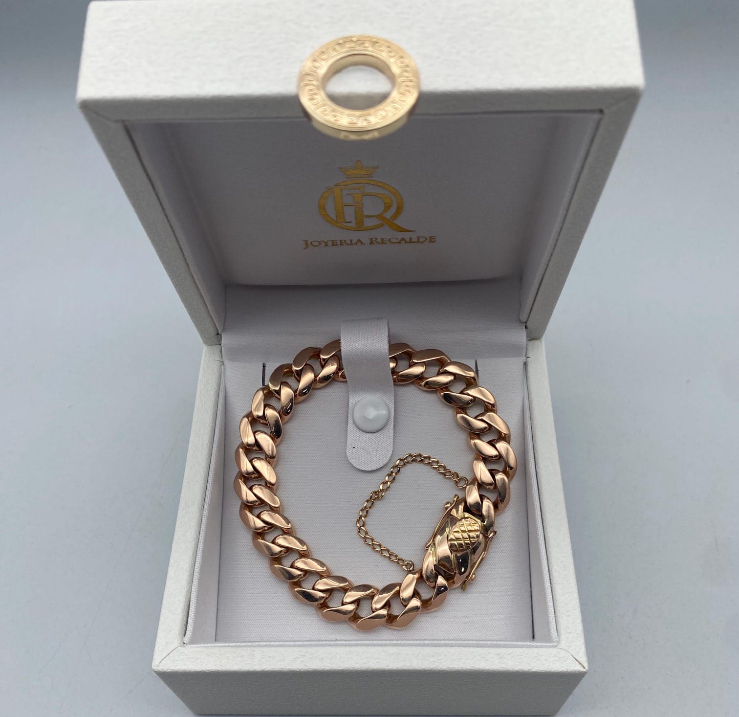 Pulsera en oro rosa