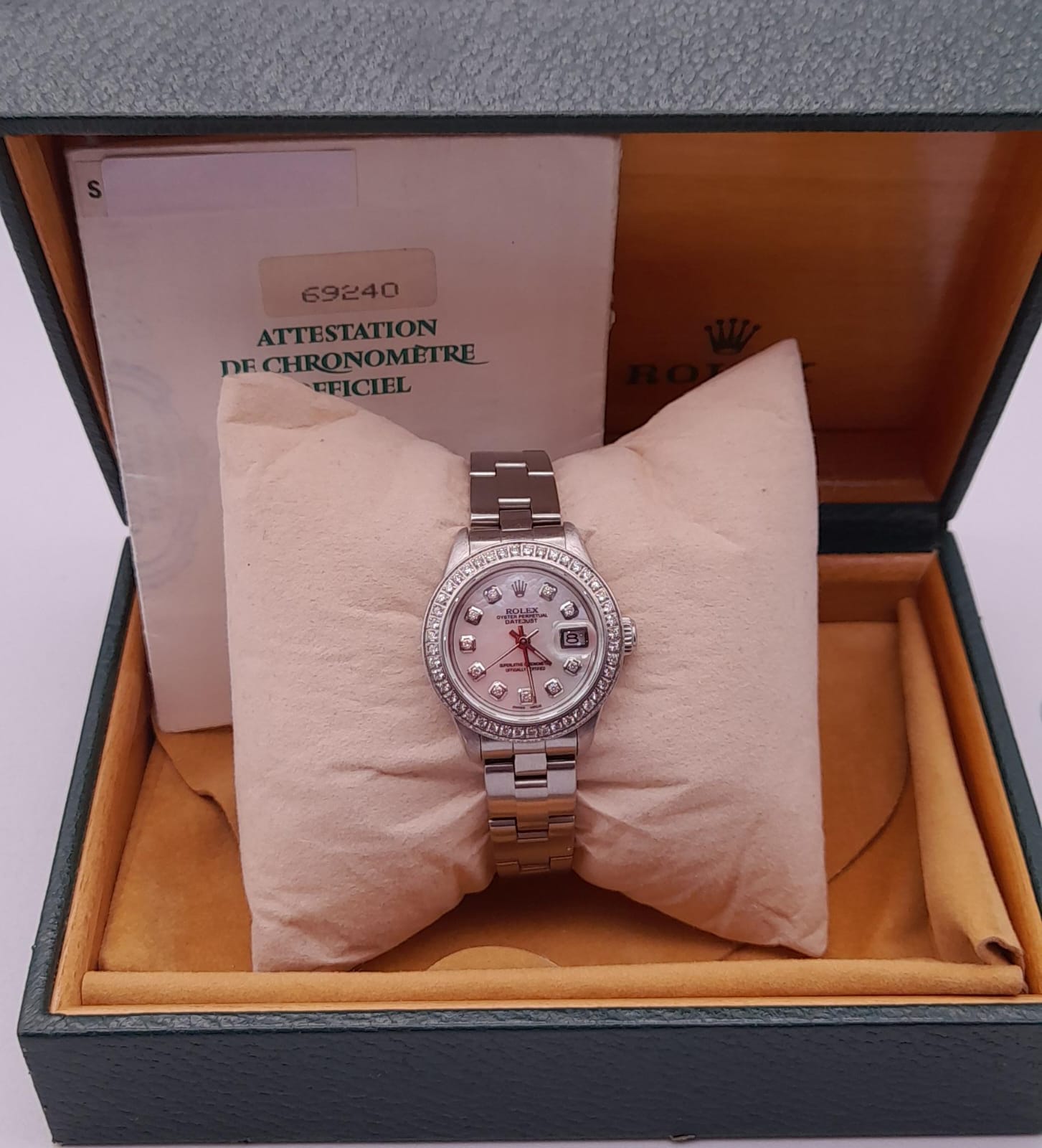 Rolex Reloj Rolex dama modelo 69240 de 26mm