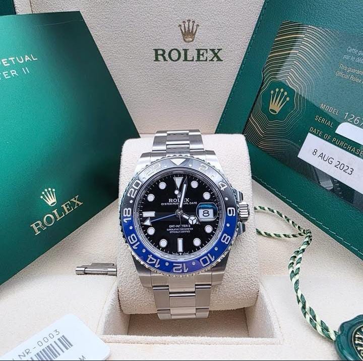 Rolex Reloj Rolex Modelo Gmt "Batman"